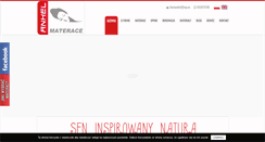 Desktop Screenshot of materacebialystok.pl